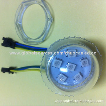 DMX control LED pixels with SMD5050 RGB 6 LEDs programmable string lightsNew